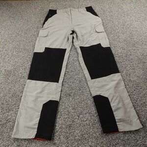 Craghoppers Pants Mens L Beige Gray Black Bear Grylls Double Knee Cargo Hiking